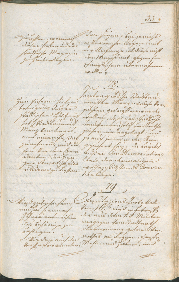 Civic Archives of Bozen-Bolzano - BOhisto Ratsprotokoll 1801 