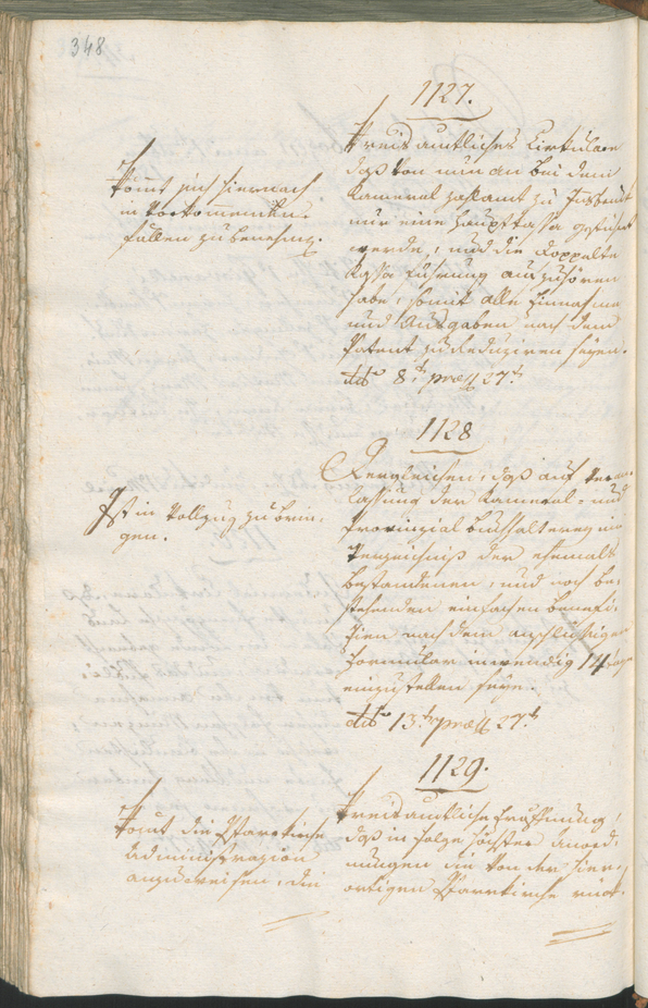 Civic Archives of Bozen-Bolzano - BOhisto Ratsprotokoll 1801 