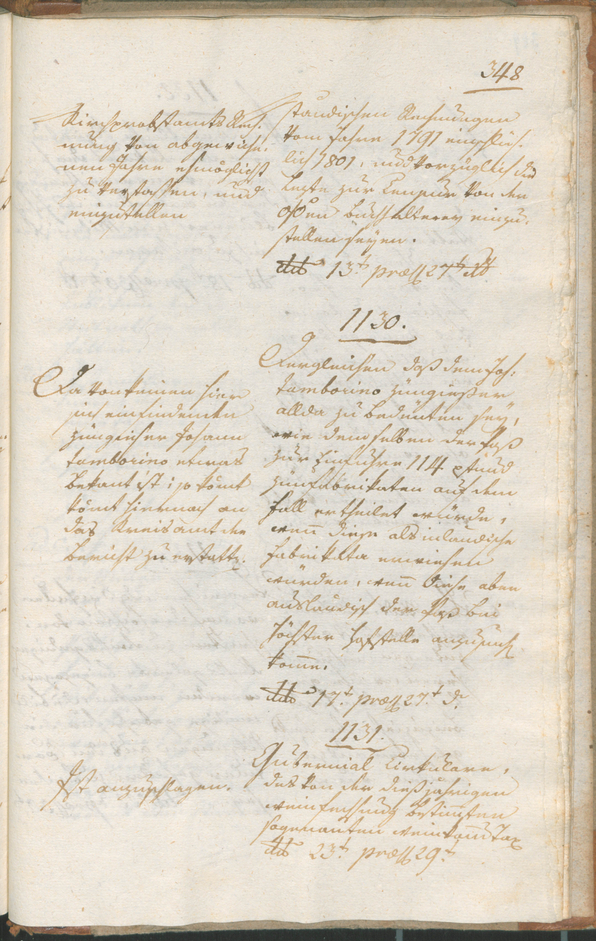 Civic Archives of Bozen-Bolzano - BOhisto Ratsprotokoll 1801 