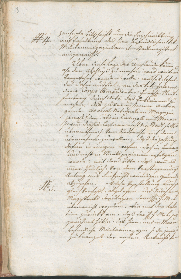 Civic Archives of Bozen-Bolzano - BOhisto Ratsprotokoll 1801 