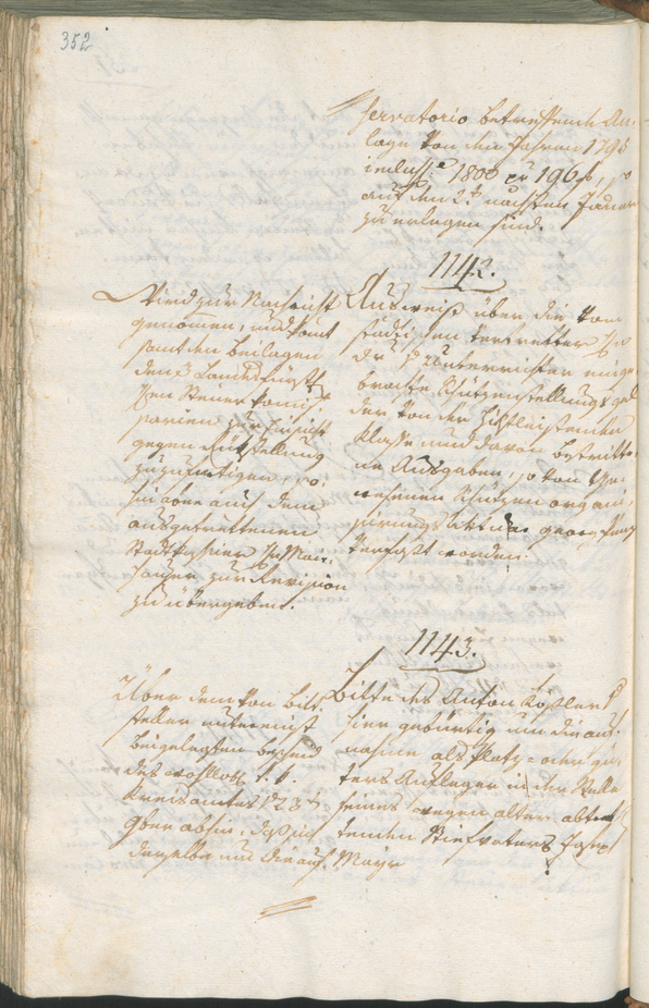 Civic Archives of Bozen-Bolzano - BOhisto Ratsprotokoll 1801 