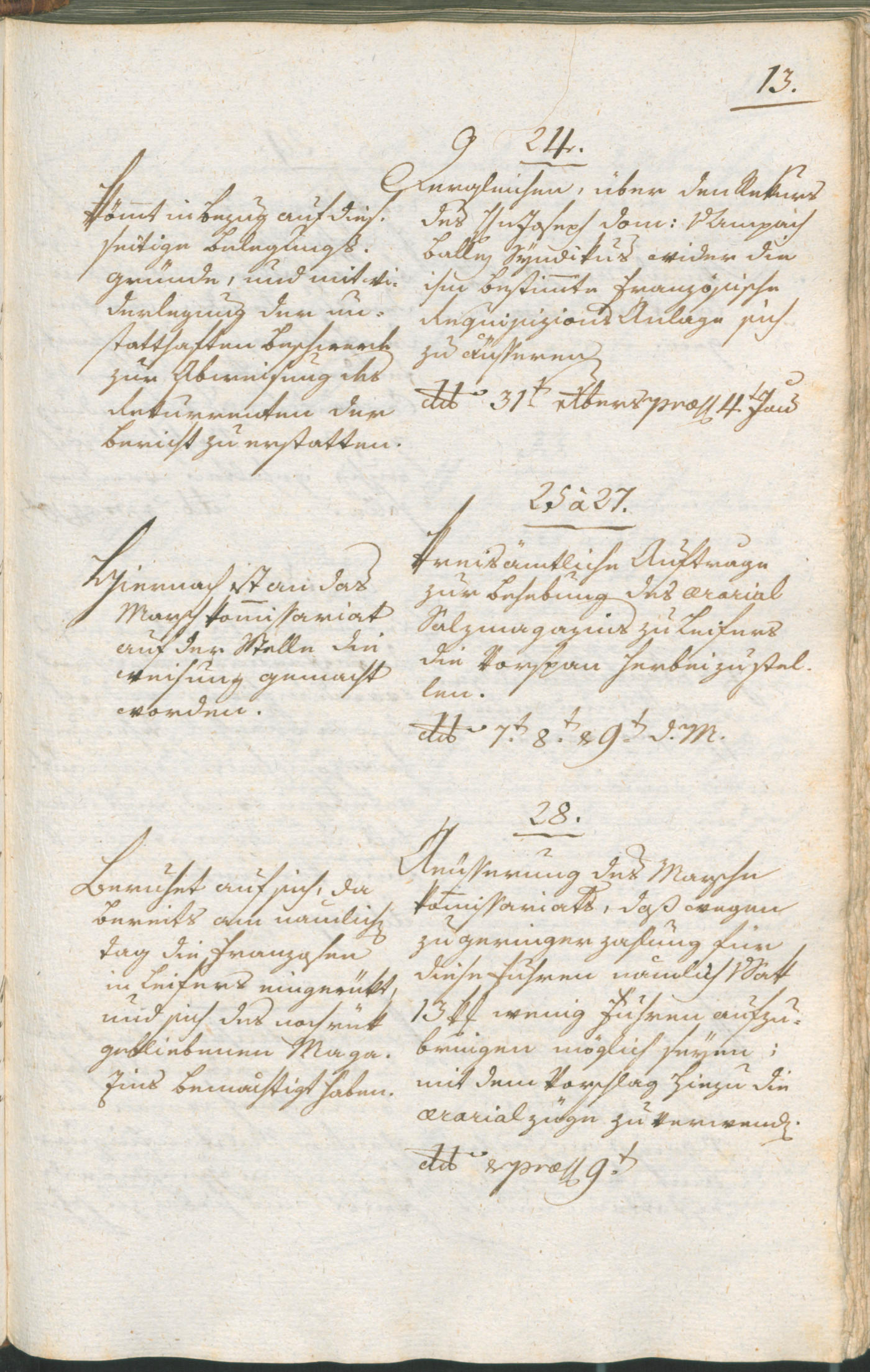 Civic Archives of Bozen-Bolzano - BOhisto Ratsprotokoll 1801 