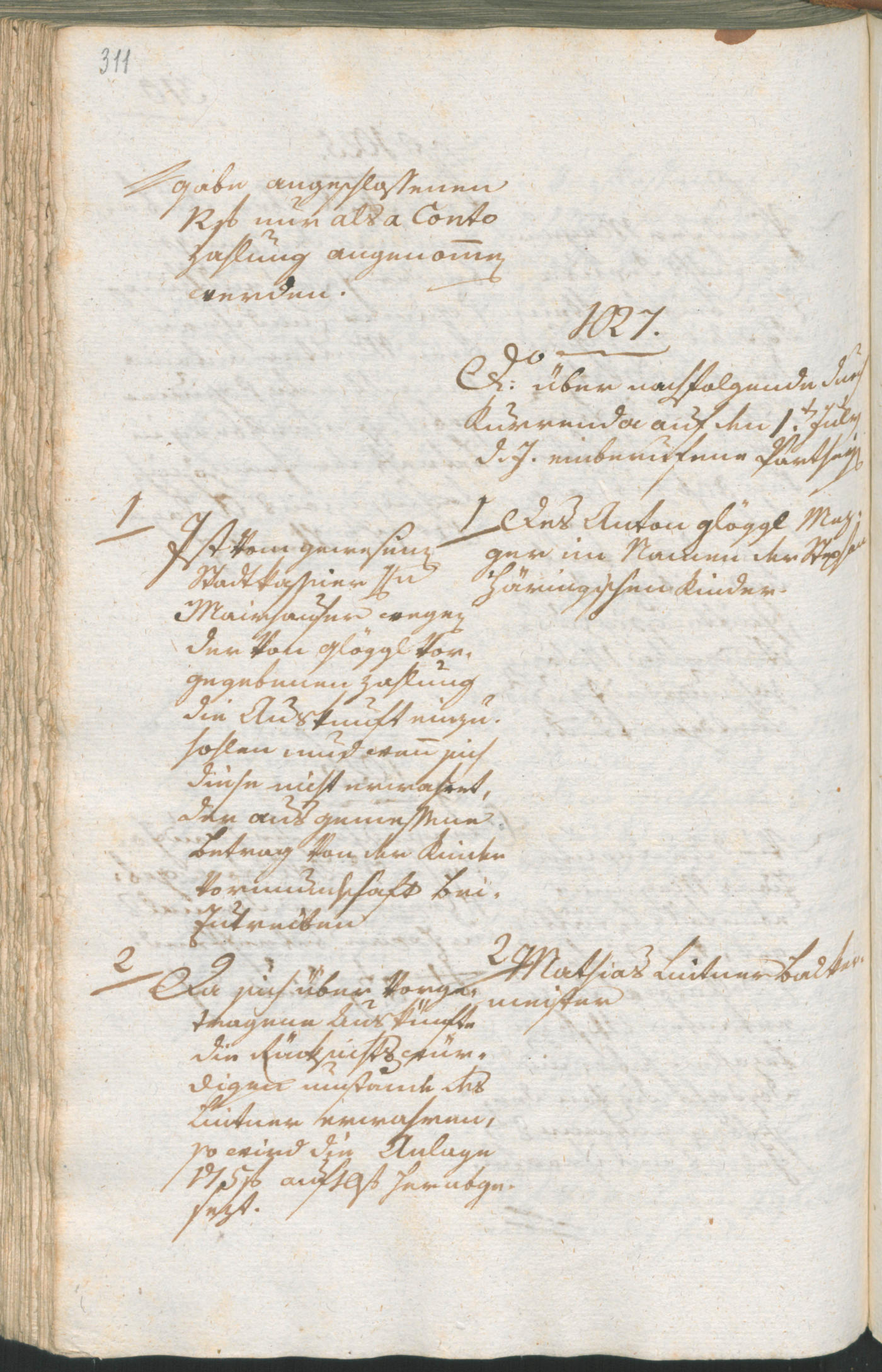 Civic Archives of Bozen-Bolzano - BOhisto Ratsprotokoll 1801 