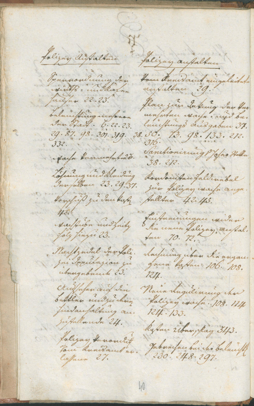 Civic Archives of Bozen-Bolzano - BOhisto Ratsprotokoll 1801 