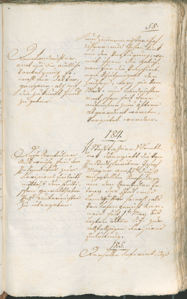 Civic Archives of Bozen-Bolzano - BOhisto Ratsprotokoll 1802 