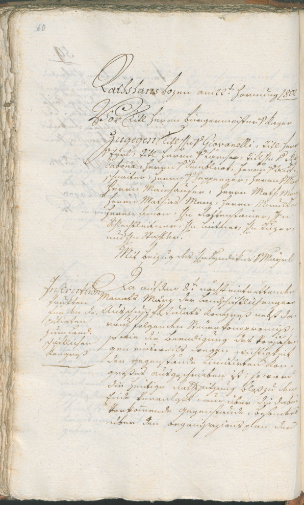 Civic Archives of Bozen-Bolzano - BOhisto Ratsprotokoll 1802 