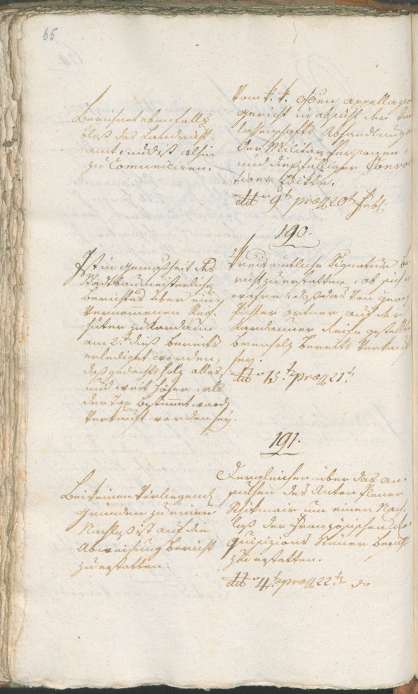 Civic Archives of Bozen-Bolzano - BOhisto Ratsprotokoll 1802 