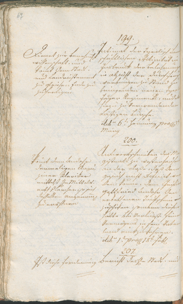 Civic Archives of Bozen-Bolzano - BOhisto Ratsprotokoll 1802 