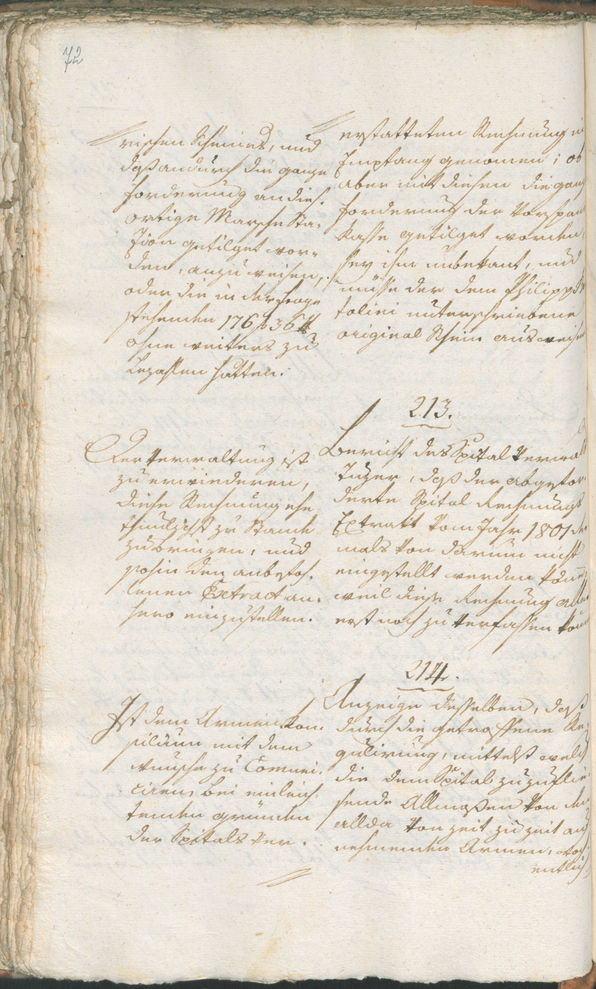 Civic Archives of Bozen-Bolzano - BOhisto Ratsprotokoll 1802 