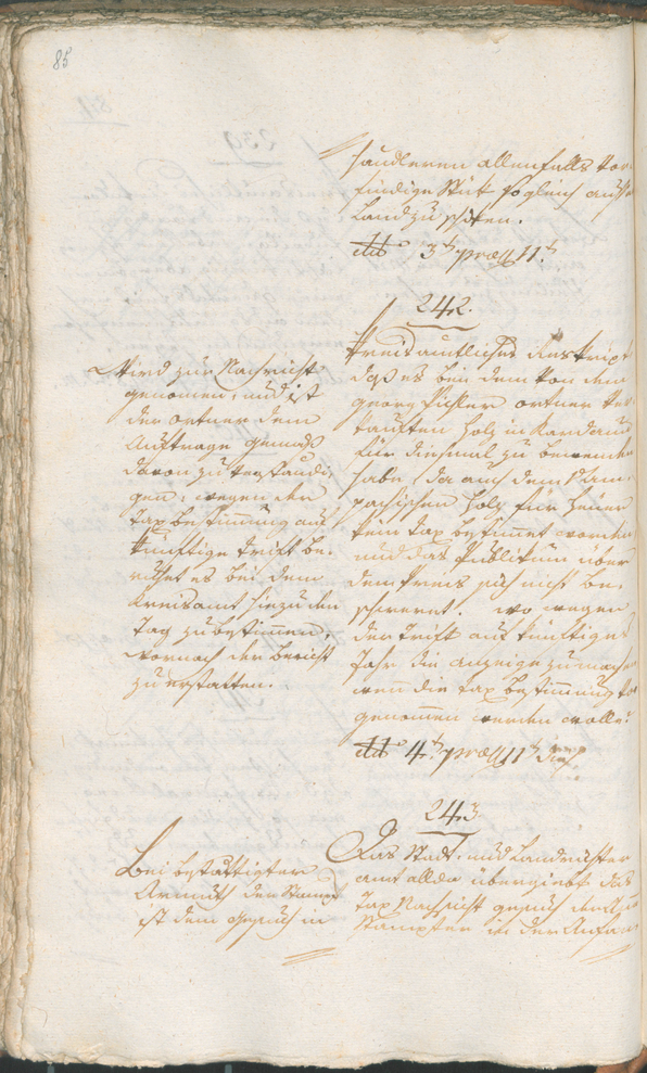 Civic Archives of Bozen-Bolzano - BOhisto Ratsprotokoll 1802 