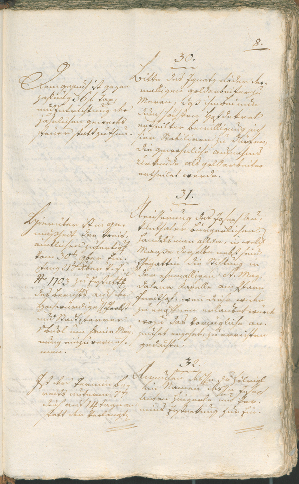 Stadtarchiv Bozen - BOhisto Ratsprotokoll 1802 