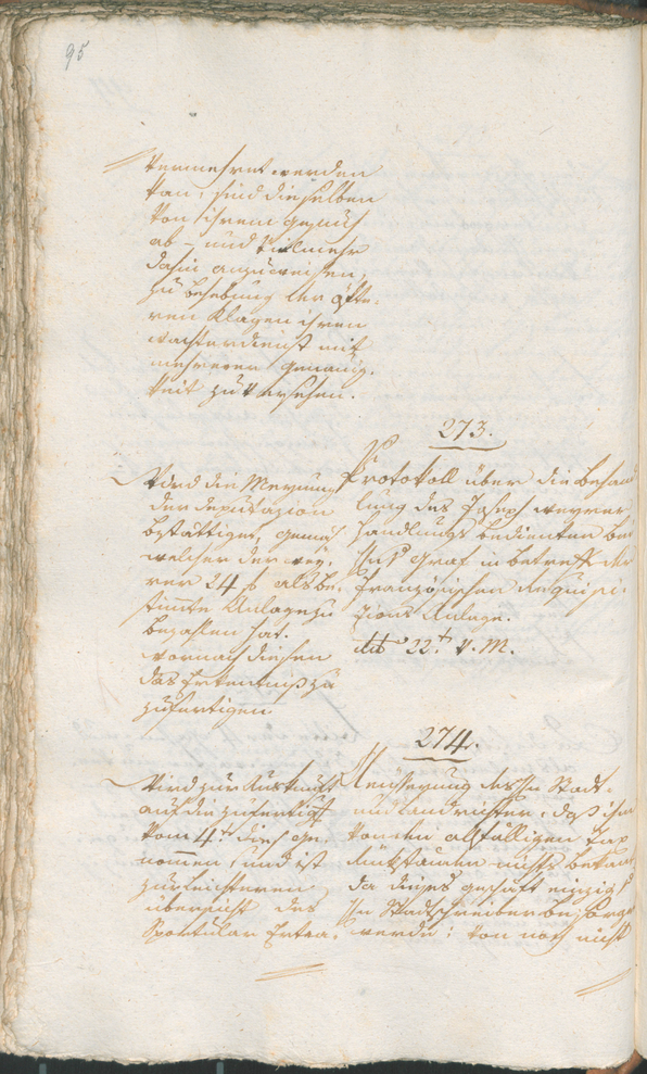 Civic Archives of Bozen-Bolzano - BOhisto Ratsprotokoll 1802 