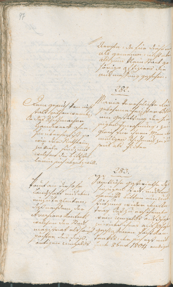 Civic Archives of Bozen-Bolzano - BOhisto Ratsprotokoll 1802 