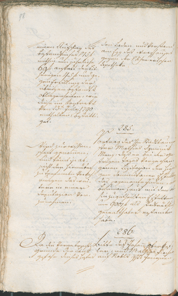 Civic Archives of Bozen-Bolzano - BOhisto Ratsprotokoll 1802 