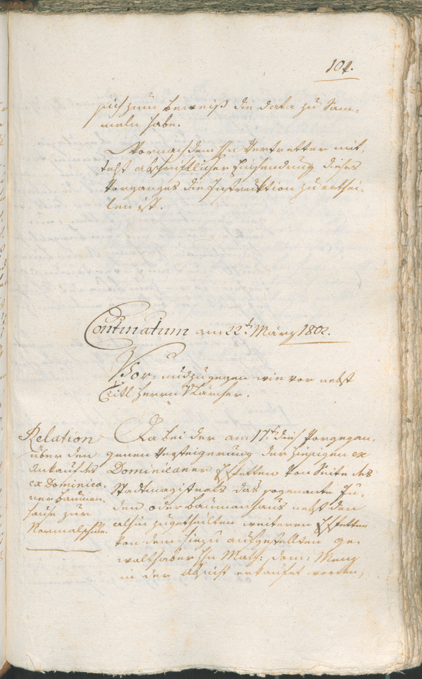 Civic Archives of Bozen-Bolzano - BOhisto Ratsprotokoll 1802 