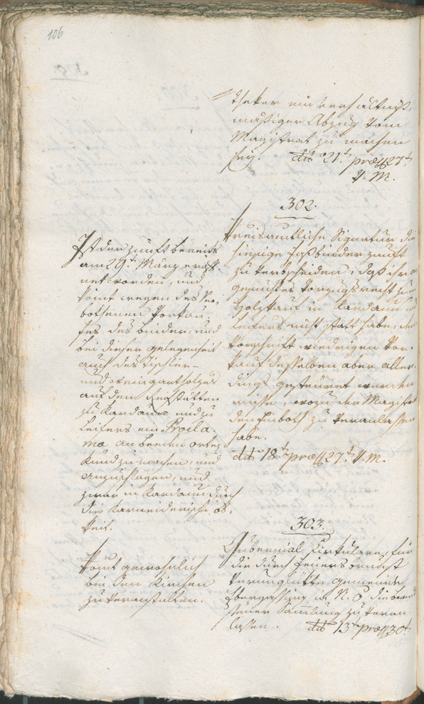 Civic Archives of Bozen-Bolzano - BOhisto Ratsprotokoll 1802 