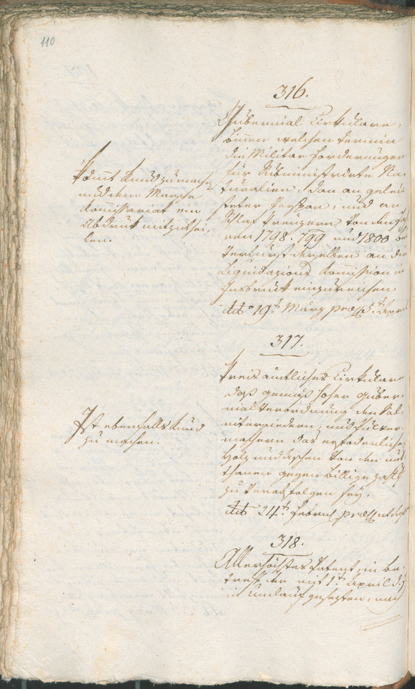 Civic Archives of Bozen-Bolzano - BOhisto Ratsprotokoll 1802 