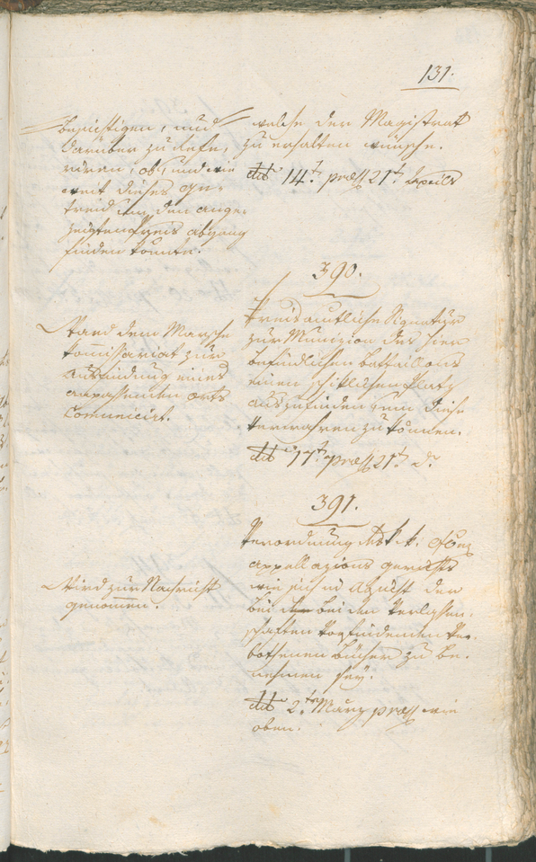 Civic Archives of Bozen-Bolzano - BOhisto Ratsprotokoll 1802 