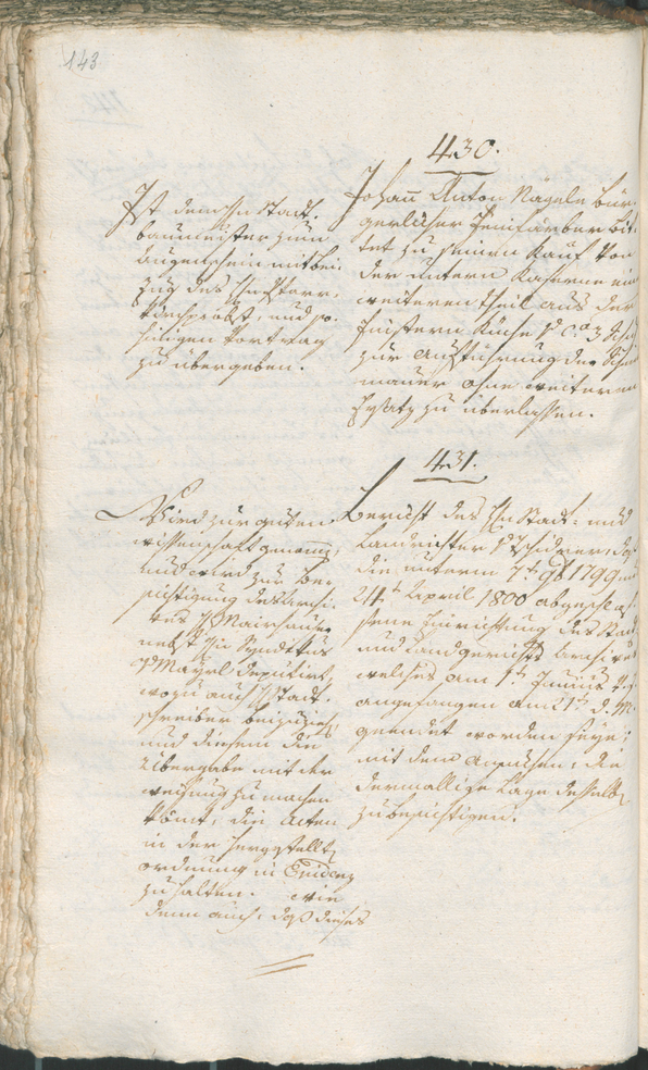 Civic Archives of Bozen-Bolzano - BOhisto Ratsprotokoll 1802 