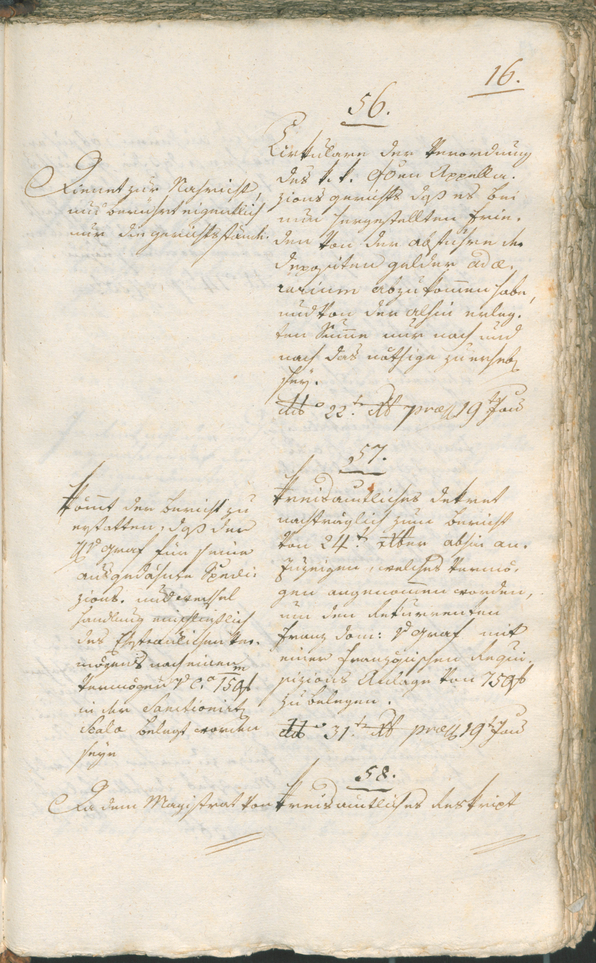 Civic Archives of Bozen-Bolzano - BOhisto Ratsprotokoll 1802 