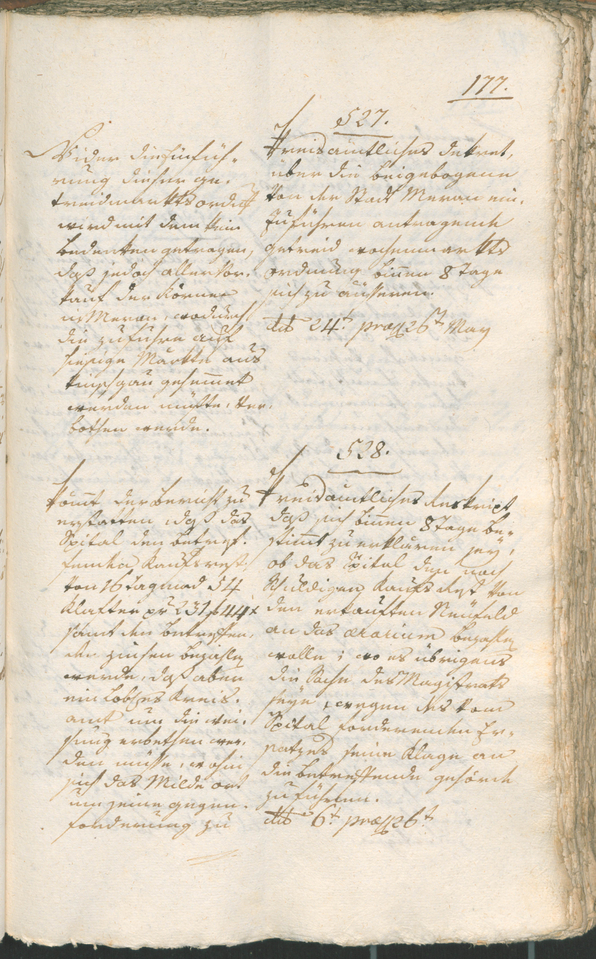 Civic Archives of Bozen-Bolzano - BOhisto Ratsprotokoll 1802 