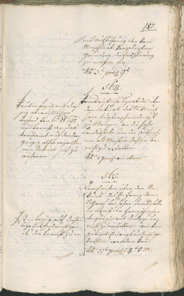 Civic Archives of Bozen-Bolzano - BOhisto Ratsprotokoll 1802 