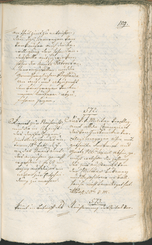 Civic Archives of Bozen-Bolzano - BOhisto Ratsprotokoll 1802 