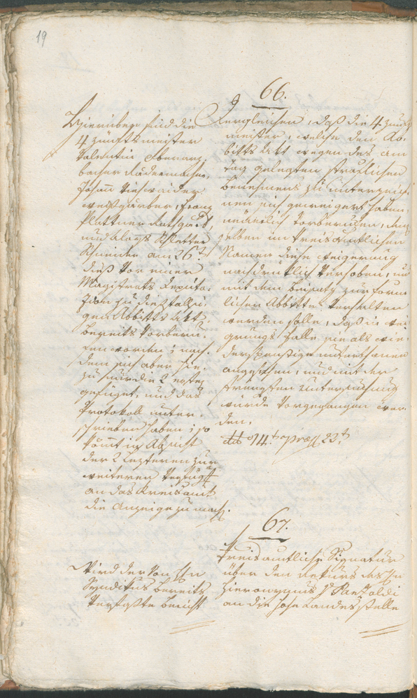 Civic Archives of Bozen-Bolzano - BOhisto Ratsprotokoll 1802 