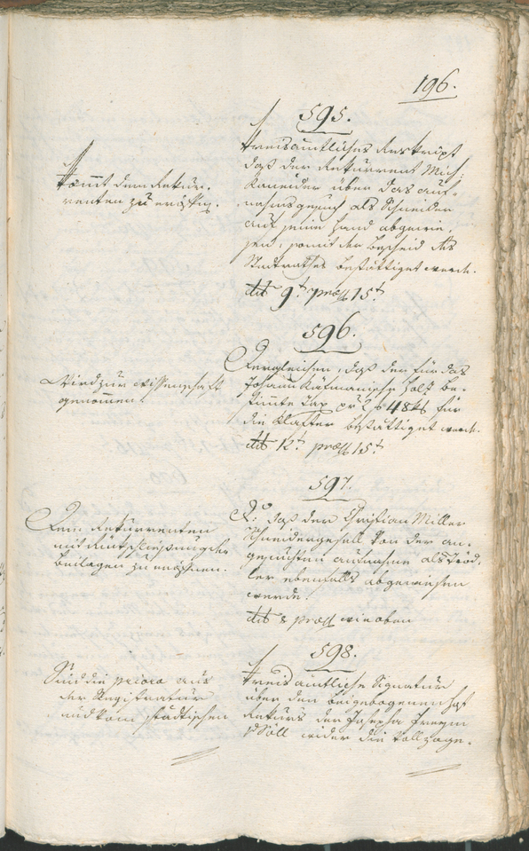 Civic Archives of Bozen-Bolzano - BOhisto Ratsprotokoll 1802 