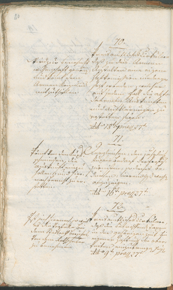 Civic Archives of Bozen-Bolzano - BOhisto Ratsprotokoll 1802 