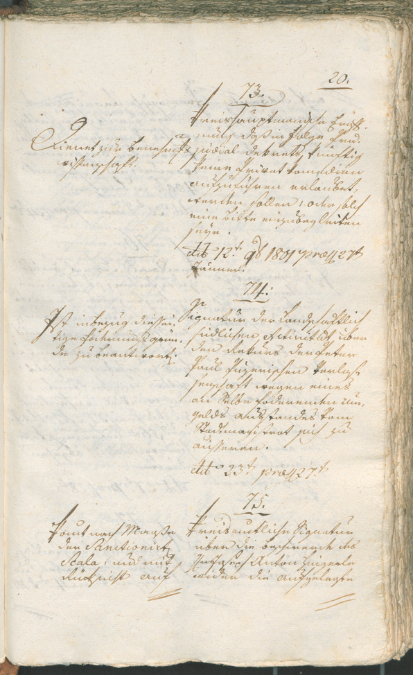 Civic Archives of Bozen-Bolzano - BOhisto Ratsprotokoll 1802 