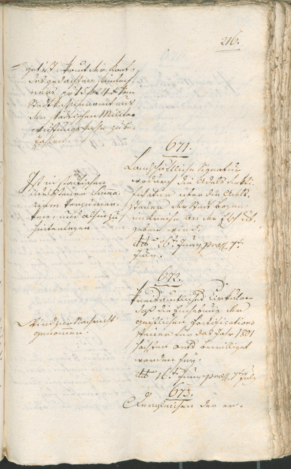 Civic Archives of Bozen-Bolzano - BOhisto Ratsprotokoll 1802 