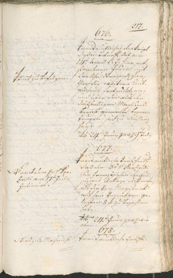 Civic Archives of Bozen-Bolzano - BOhisto Ratsprotokoll 1802 