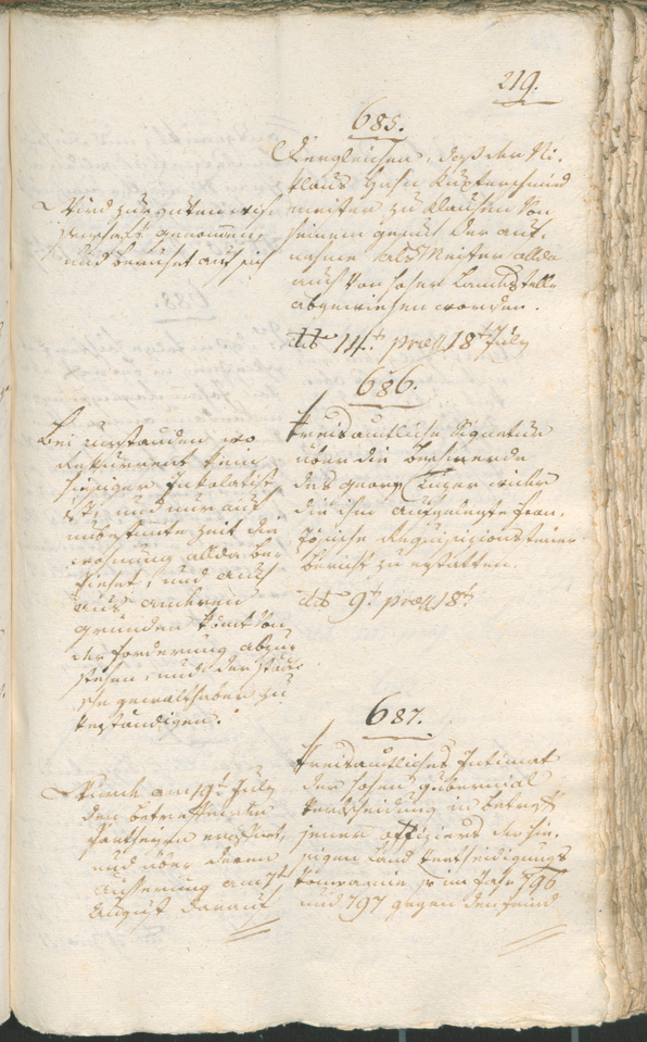 Civic Archives of Bozen-Bolzano - BOhisto Ratsprotokoll 1802 