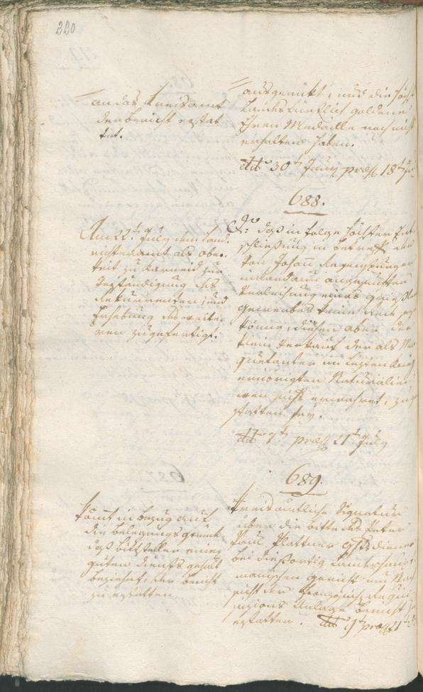 Civic Archives of Bozen-Bolzano - BOhisto Ratsprotokoll 1802 