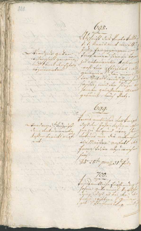 Civic Archives of Bozen-Bolzano - BOhisto Ratsprotokoll 1802 