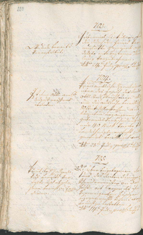 Civic Archives of Bozen-Bolzano - BOhisto Ratsprotokoll 1802 