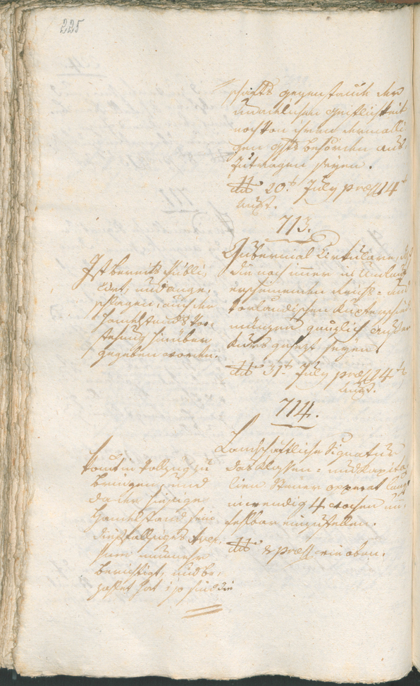 Civic Archives of Bozen-Bolzano - BOhisto Ratsprotokoll 1802 