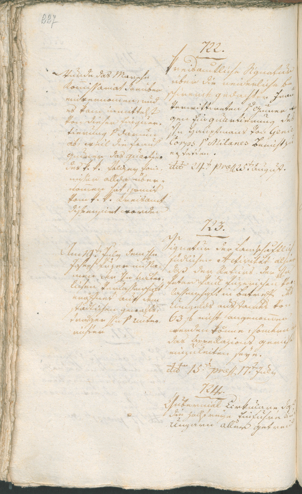 Civic Archives of Bozen-Bolzano - BOhisto Ratsprotokoll 1802 