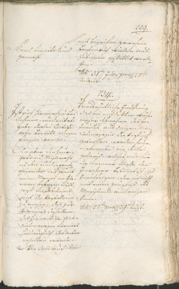 Stadtarchiv Bozen - BOhisto Ratsprotokoll 1802 