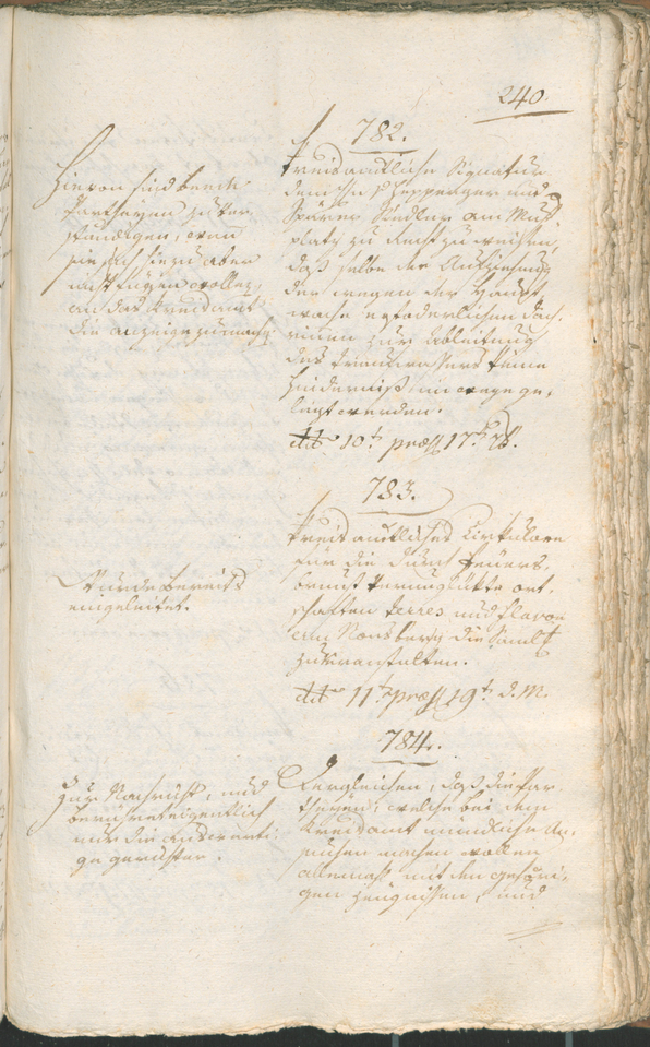 Civic Archives of Bozen-Bolzano - BOhisto Ratsprotokoll 1802 