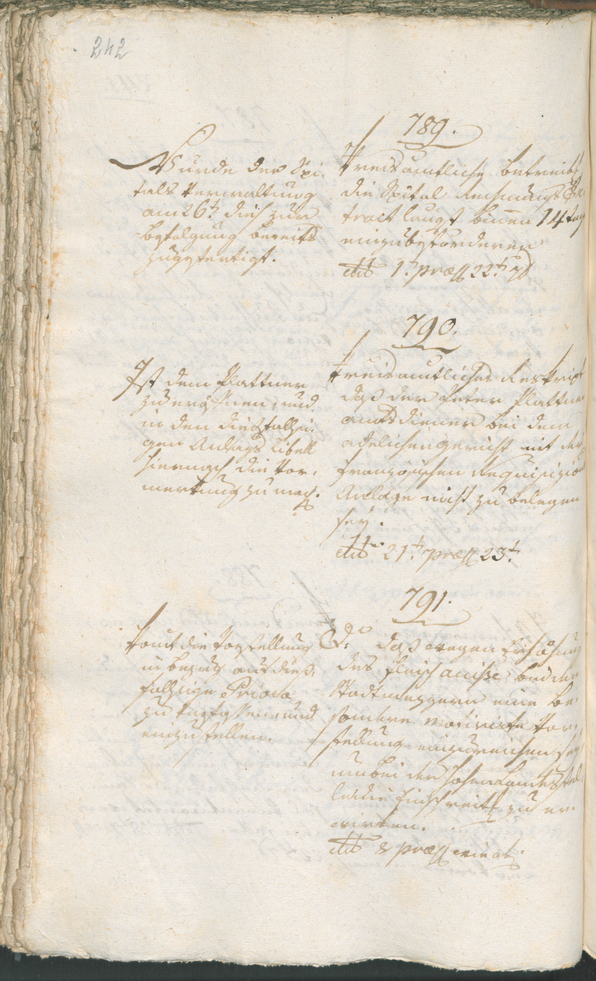 Stadtarchiv Bozen - BOhisto Ratsprotokoll 1802 