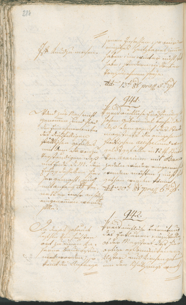 Civic Archives of Bozen-Bolzano - BOhisto Ratsprotokoll 1802 