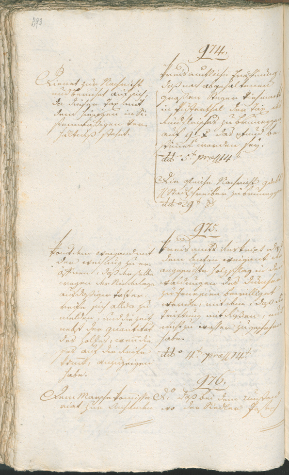 Civic Archives of Bozen-Bolzano - BOhisto Ratsprotokoll 1802 