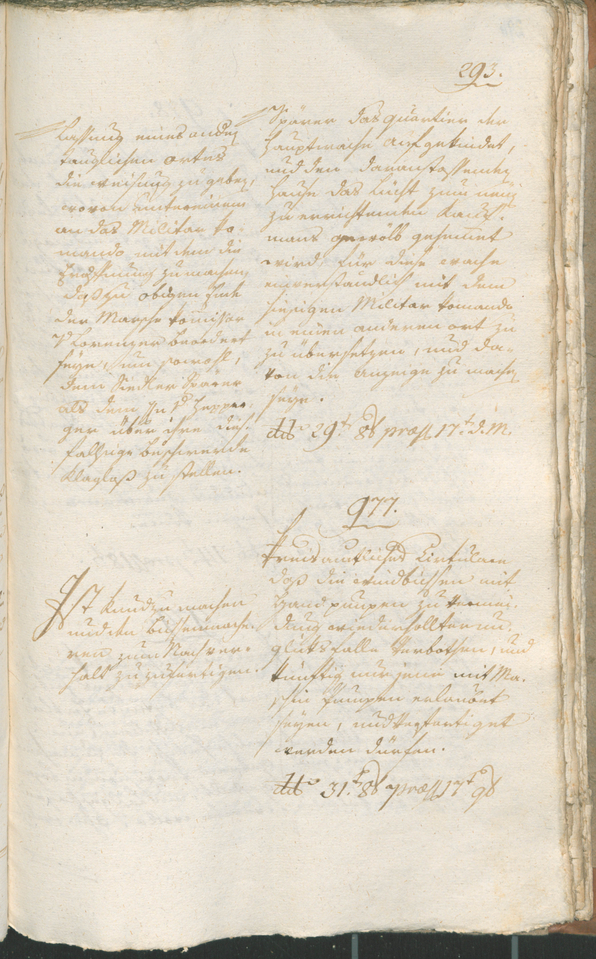 Civic Archives of Bozen-Bolzano - BOhisto Ratsprotokoll 1802 