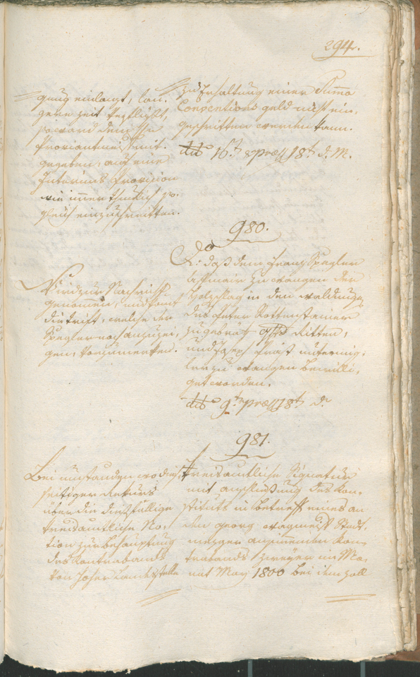 Civic Archives of Bozen-Bolzano - BOhisto Ratsprotokoll 1802 