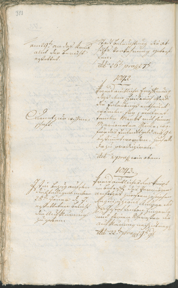 Civic Archives of Bozen-Bolzano - BOhisto Ratsprotokoll 1802 