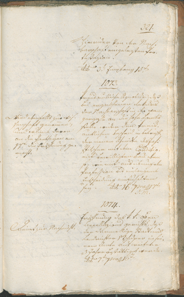 Civic Archives of Bozen-Bolzano - BOhisto Ratsprotokoll 1802 