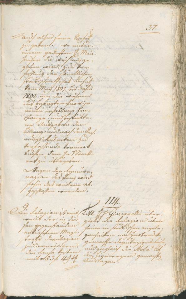 Civic Archives of Bozen-Bolzano - BOhisto Ratsprotokoll 1802 