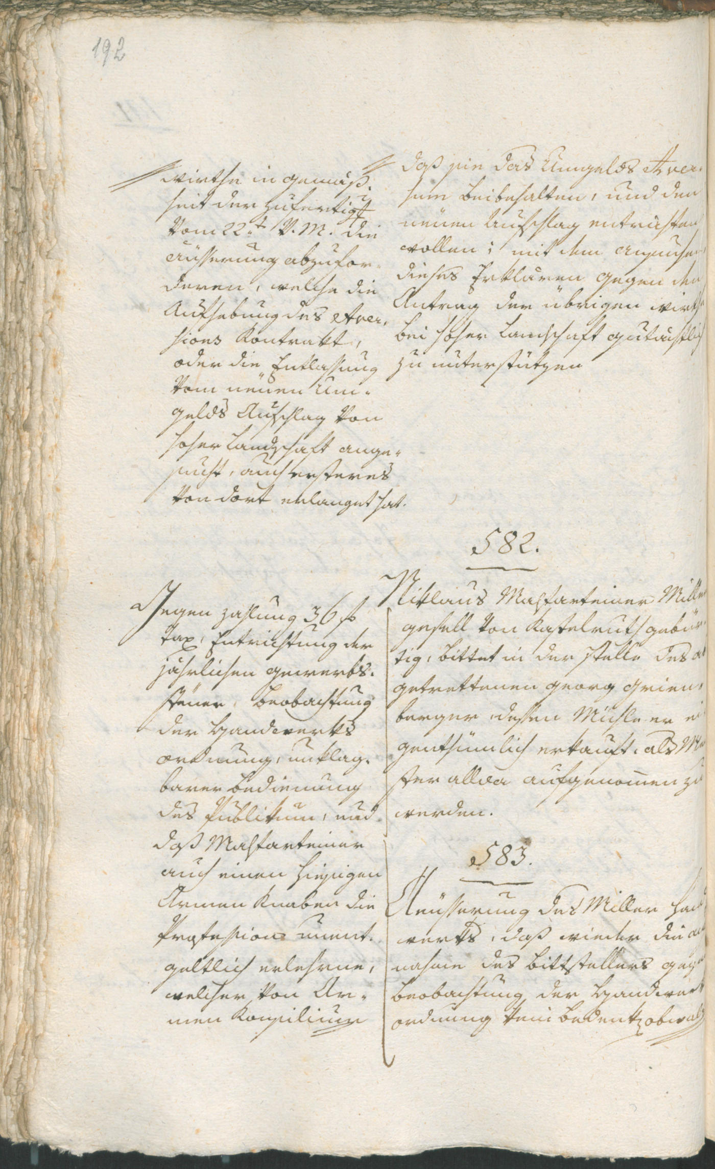 Civic Archives of Bozen-Bolzano - BOhisto Ratsprotokoll 1802 